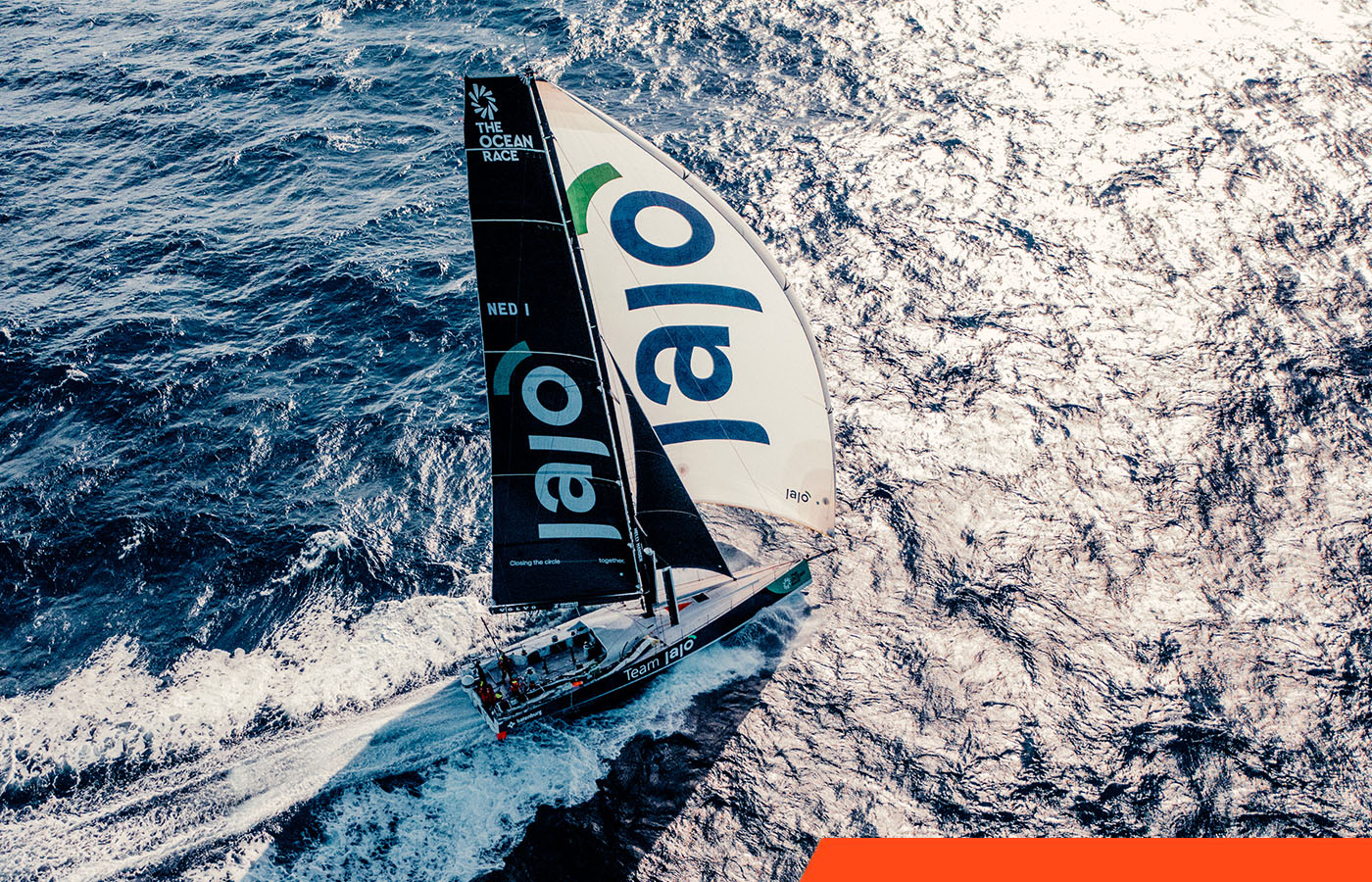 Team JAJO in The Ocean Race
